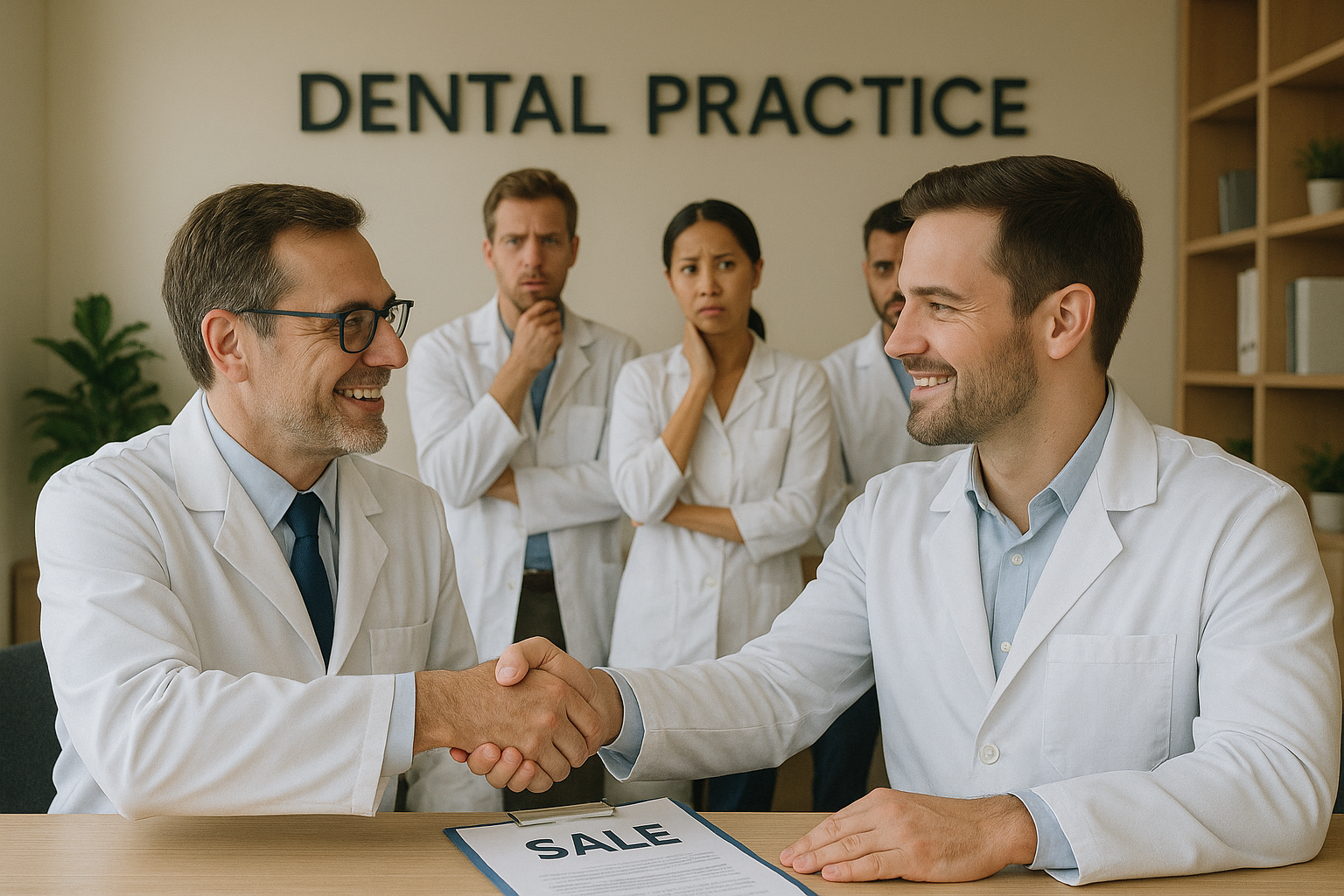 Dental associates and contracts when buying a dental practice